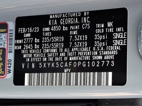 Certified 2023 Kia Sportage SX image 29