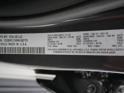 Used 2024 RAM 1500 Laramie AWD/4WD image 37