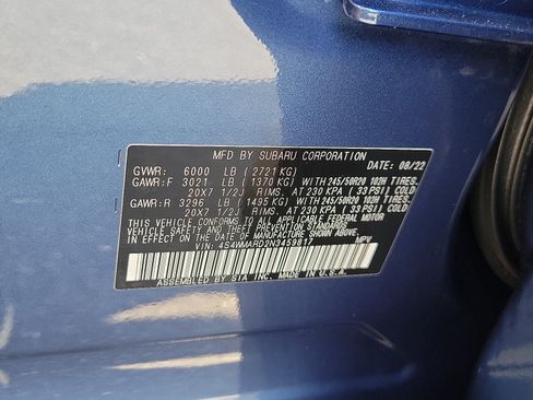 Used 2022 Subaru Ascent Touring AWD/4WD image 24