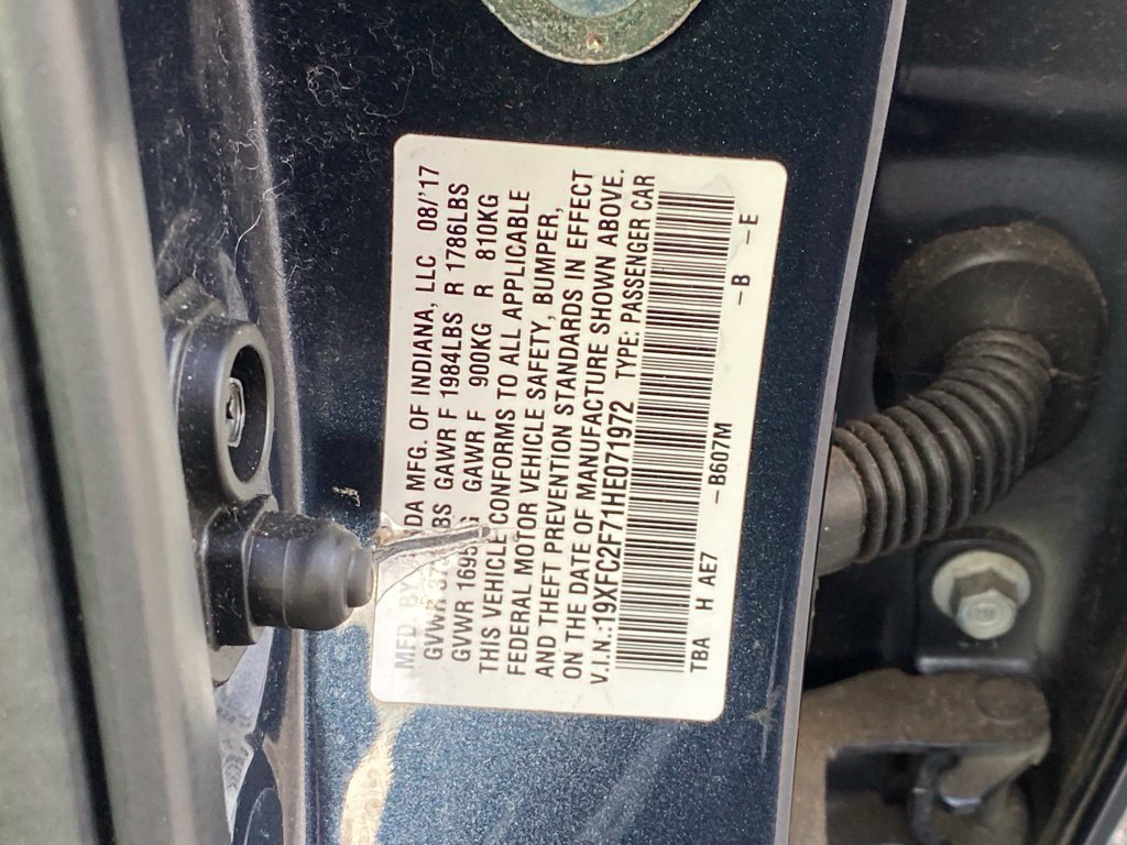 Used 2017 Honda Civic EX image 12