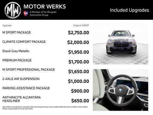 Certified 2026 BMW X5 xDrive40i w/ M Sport Package AWD/4WD image 4