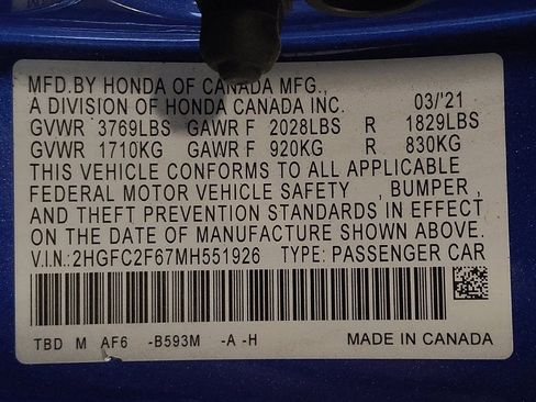 Used 2021 Honda Civic LX image 33