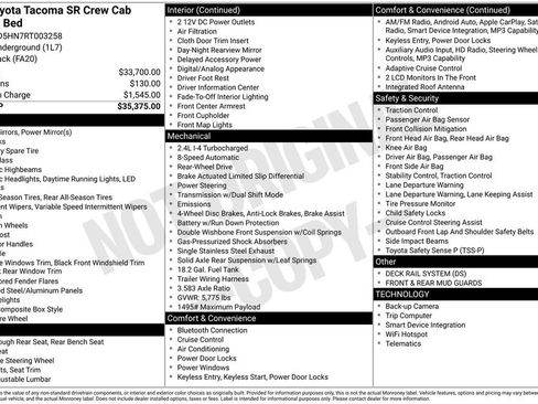 Used 2024 Toyota Tacoma SR RWD image 6