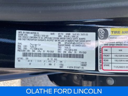 Used 2014 Ford Fiesta SE w/ Equipment Group 201A FWD image 15