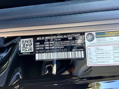 Certified 2022 Mercedes-Benz G 550 w/ Exclusive Interior Package image 29