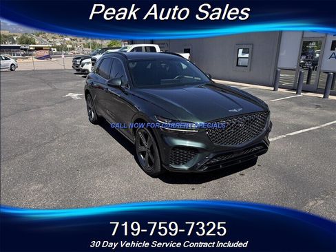Used 2022 Genesis GV70 3.5T Sport w/ Sport Prestige Package AWD/4WD image 1