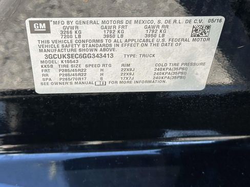 Used 2016 Chevrolet Silverado 1500 LTZ Z71 w/ LTZ Plus Package image 28