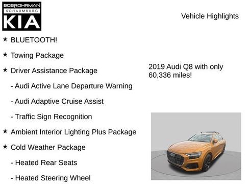 Used 2019 Audi Q8 Prestige w/ Towing Package AWD/4WD image 8