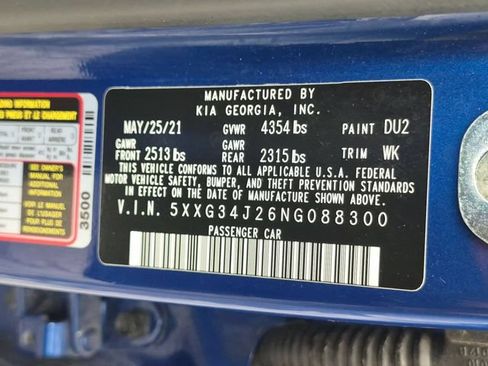 Used 2022 Kia K5 EX w/ EX Premium Package FWD image 33