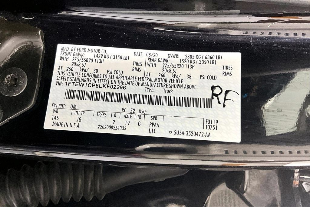 Used 2020 Ford F150 XL w/ Equipment Group 101A Mid RWD image 30