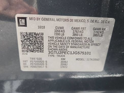 Certified 2018 GMC Sierra 1500 Denali AWD/4WD image 33