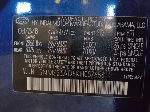 Used 2019 Hyundai Santa Fe SE FWD image 33
