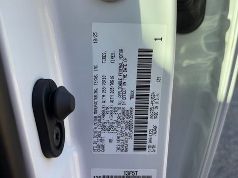 New 2026 Toyota Tundra SR5 image 28