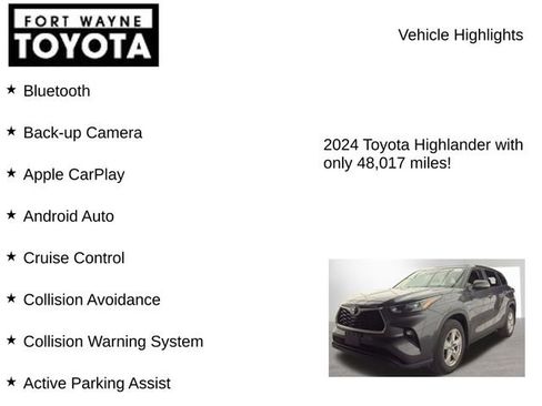 Used 2024 Toyota Highlander LE image 7