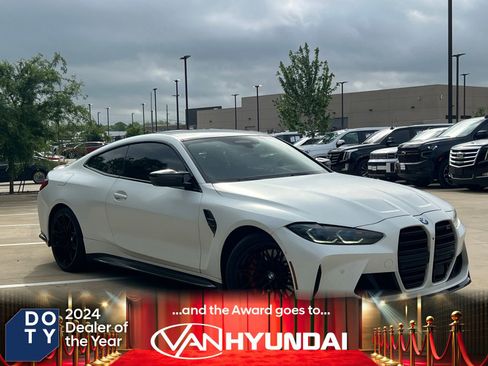 Used 2022 BMW M4 Competition w/ M Carbon Exterior Package RWD image 1
