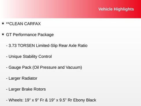 Used 2015 Ford Mustang GT w/ GT Performance Package RWD image 8