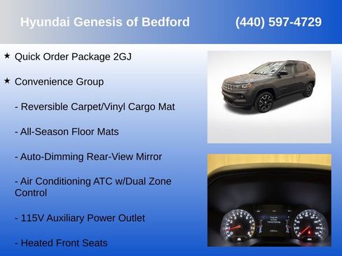 Used 2022 Jeep Compass Latitude w/ Convenience Group AWD/4WD image 7