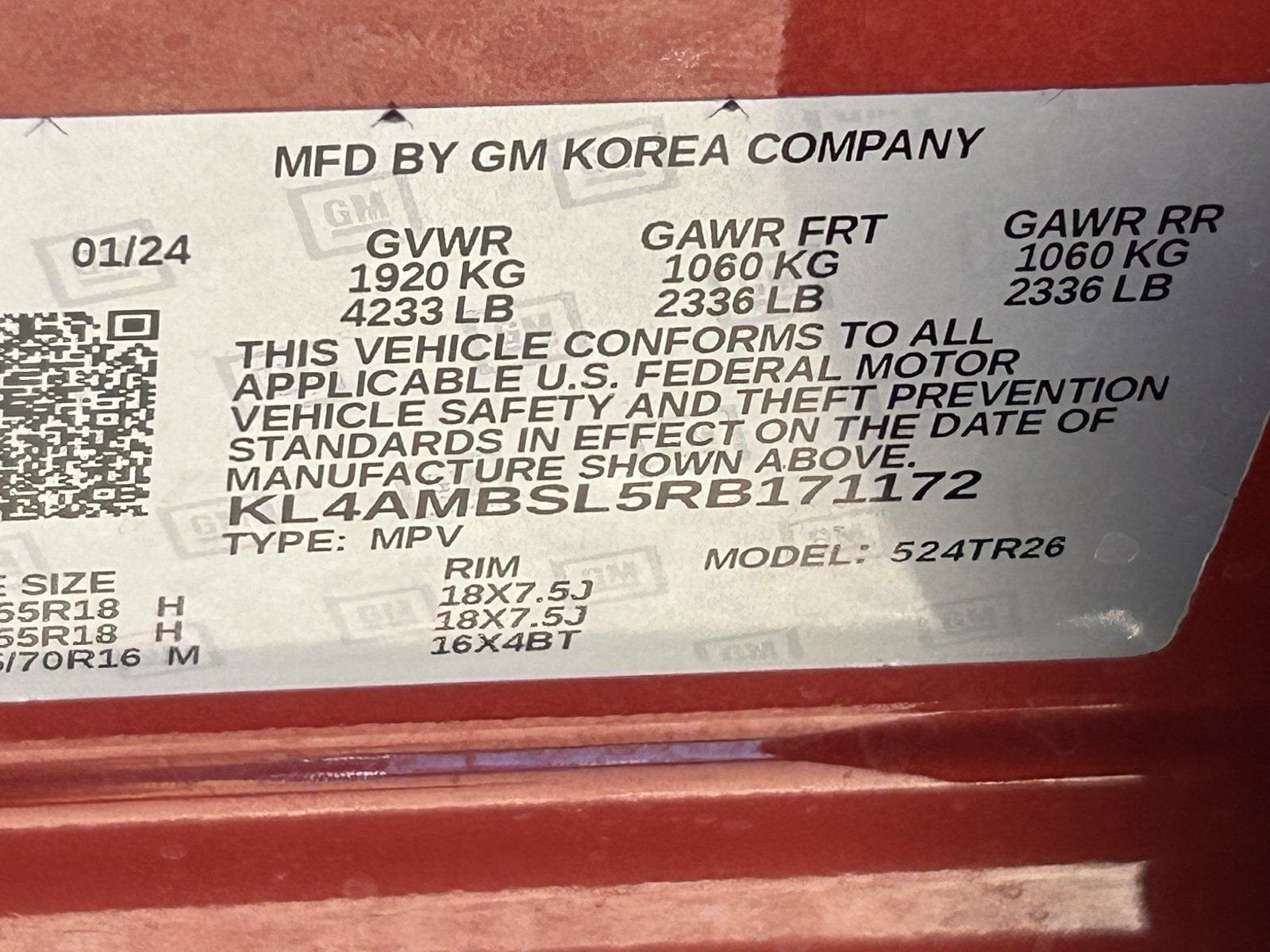 Certified 2024 Buick Encore GX Preferred FWD image 36