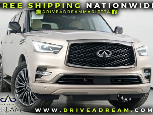 Used 2022 INFINITI QX80 Premium Select w/ Cargo Package AWD/4WD image 2