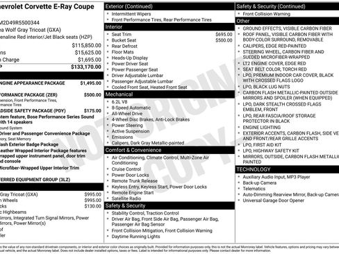 Used 2024 Chevrolet Corvette E-Ray image 3