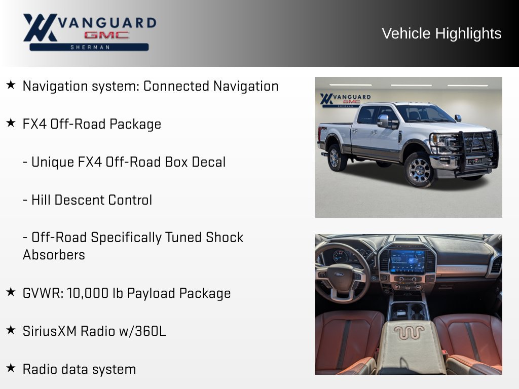 Used 2022 Ford F250 King Ranch w/ King Ranch Ultimate Package AWD/4WD image 5