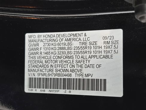 Certified 2024 Honda Odyssey Sport image 37