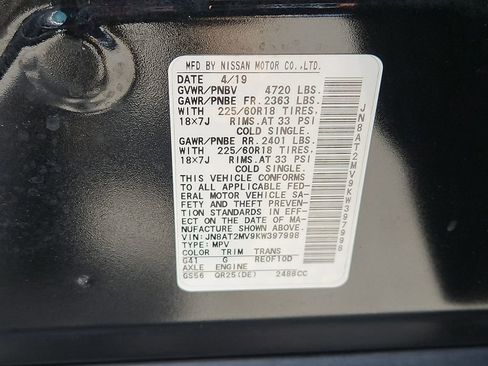 Used 2019 Nissan Rogue SV w/ Premium Package AWD/4WD image 34
