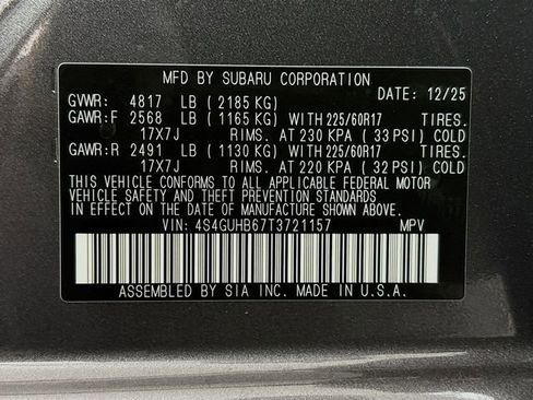 New 2026 Subaru Crosstrek 2.5i image 29