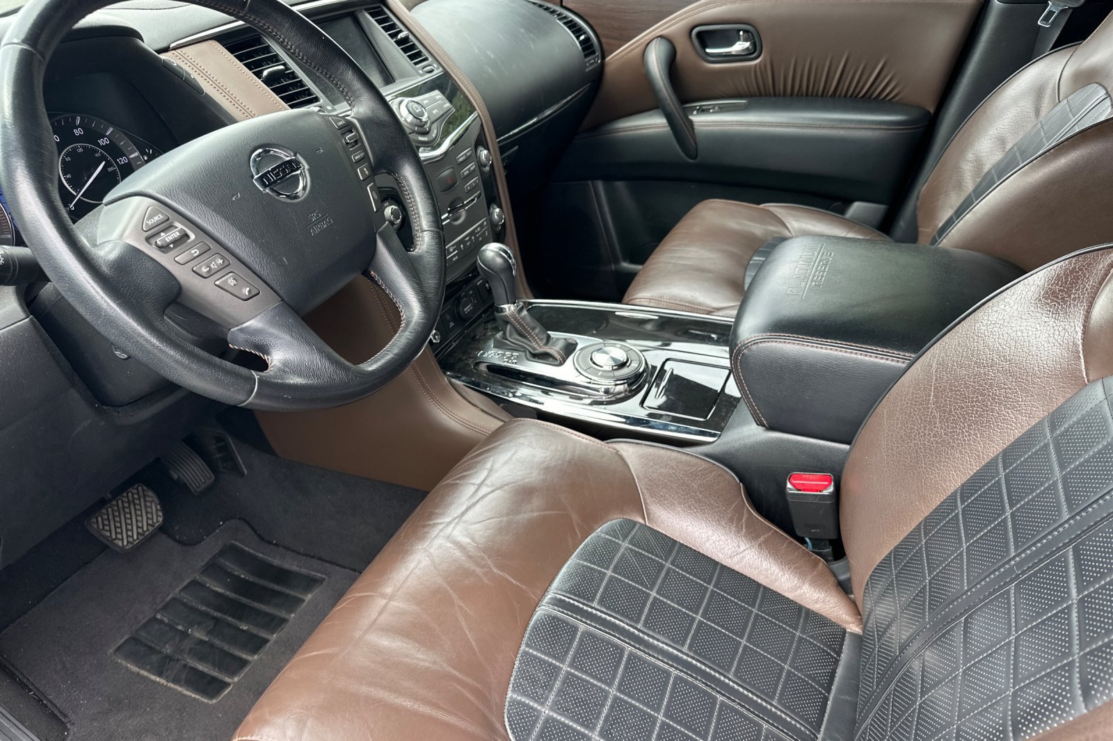 Used 2019 Nissan Armada Platinum w/ Captain's Chairs Package RWD image 9