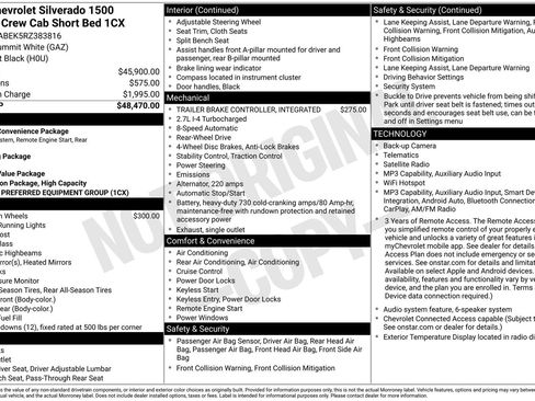 Used 2024 Chevrolet Silverado 1500 Custom RWD image 7