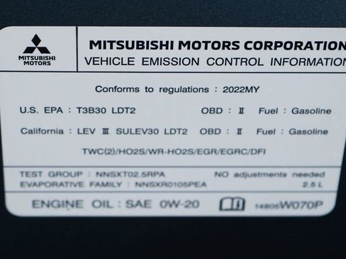 Used 2022 Mitsubishi Outlander SEL FWD image 14