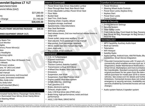 Used 2019 Chevrolet Equinox LT FWD image 12