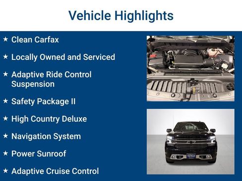 Used 2022 Chevrolet Silverado 1500 High Country image 3