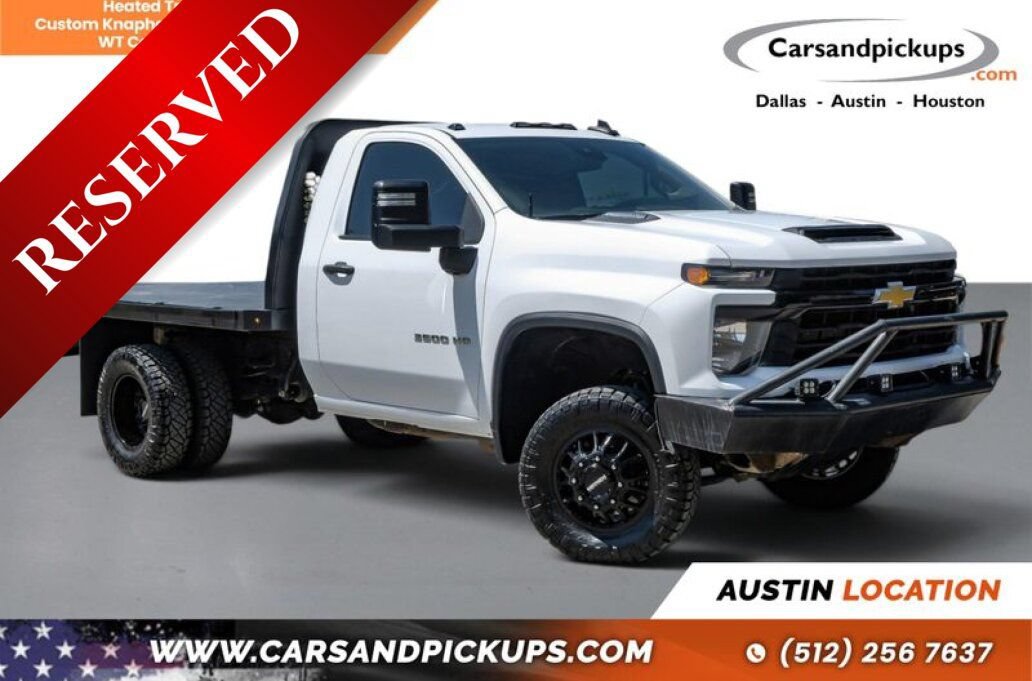Used 2024 Chevrolet Silverado 3500 W/T w/ WT Convenience Package AWD/4WD image 1