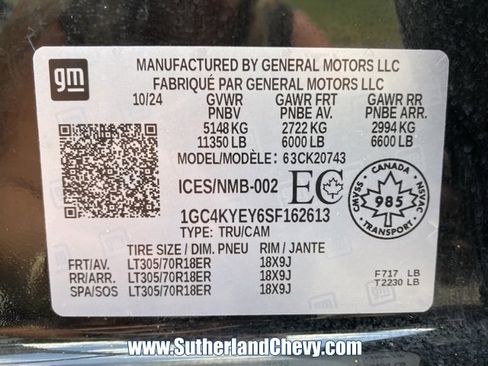 Certified 2025 Chevrolet Silverado 2500 ZR2 w/ Technology Package image 62