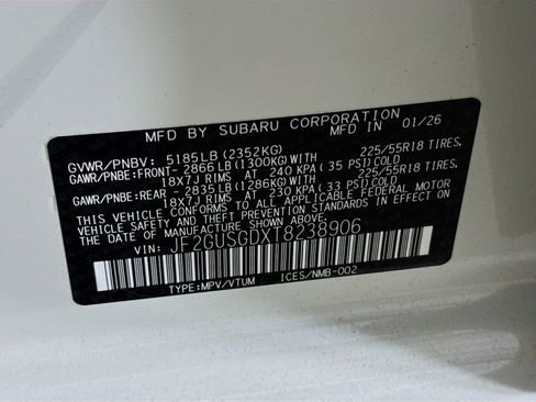 New 2026 Subaru Crosstrek 2.5i Sport image 39