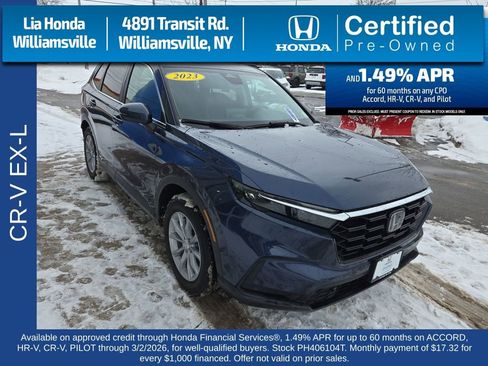 Certified 2023 Honda CR-V EX-L image 1