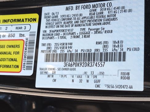 Used 2013 Ford Fusion Titanium FWD image 31