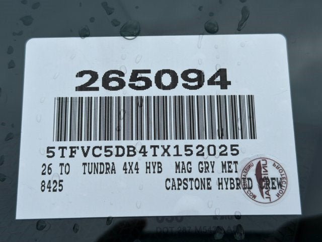 New 2026 Toyota Tundra Capstone AWD/4WD image 32