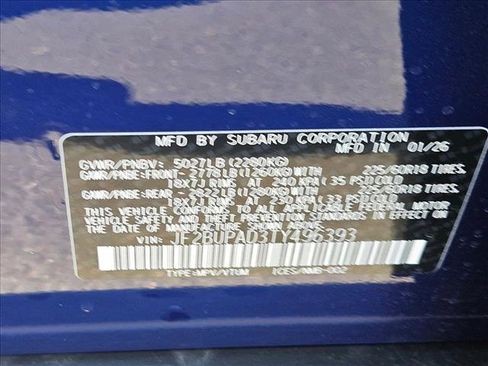 New 2026 Subaru Outback Premium image 17