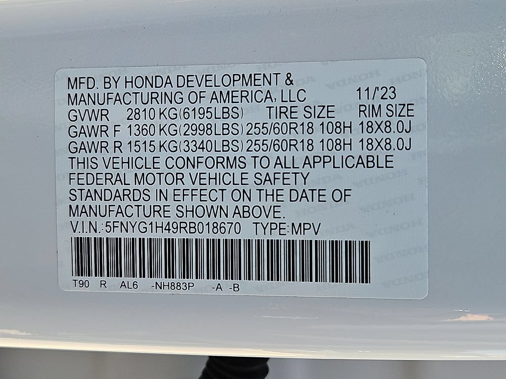 Used 2024 Honda Pilot EX-L image 30