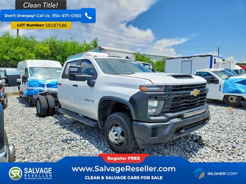 Used 2024 Chevrolet Silverado 3500 W/T w/ WT Convenience Package AWD/4WD image 1