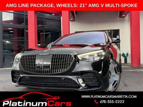 Used 2022 Mercedes-Benz S 500 4MATIC image 1
