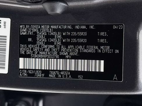 Used 2023 Toyota Highlander Limited AWD/4WD image 39