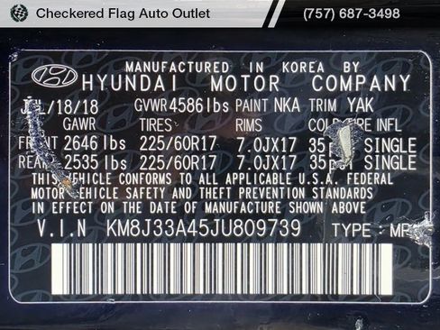 Used 2018 Hyundai Tucson SEL Plus image 48