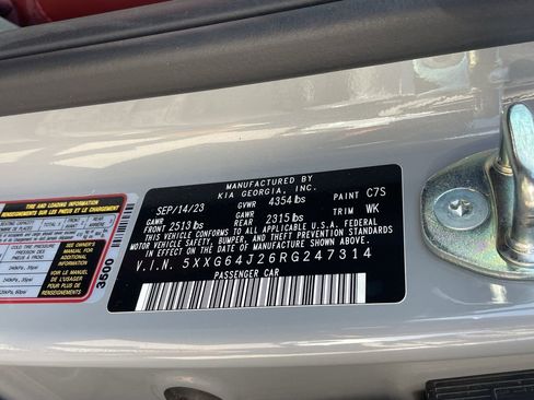 Used 2024 Kia K5 GT-Line w/ GT-Line Premium Package FWD image 14