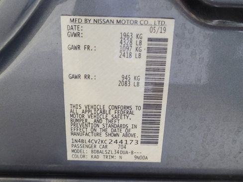 Used 2019 Nissan Altima 2.5 SR FWD image 33