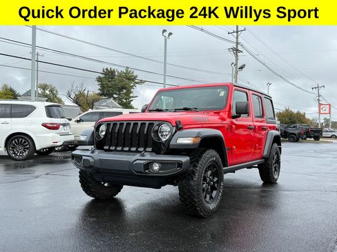 Used 2020 Jeep Wrangler Unlimited Sport image 1