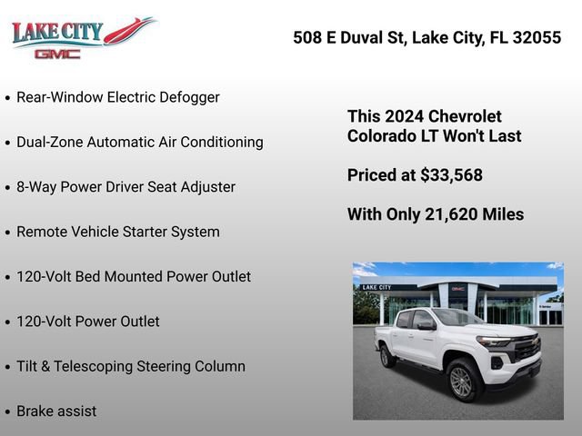 Used 2024 Chevrolet Colorado LT w/ LT Convenience Package III AWD/4WD image 45