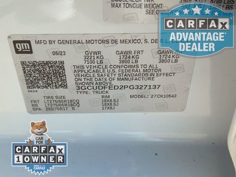 Used 2023 Chevrolet Silverado 1500 LT Trail Boss w/ Protection Package image 33